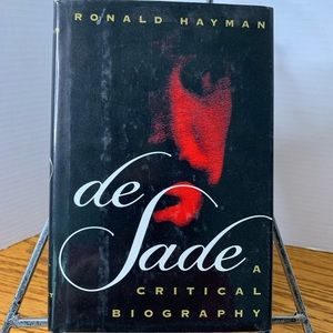 Ronald Hayman
De Sade: A critical biography. Smoke free home.